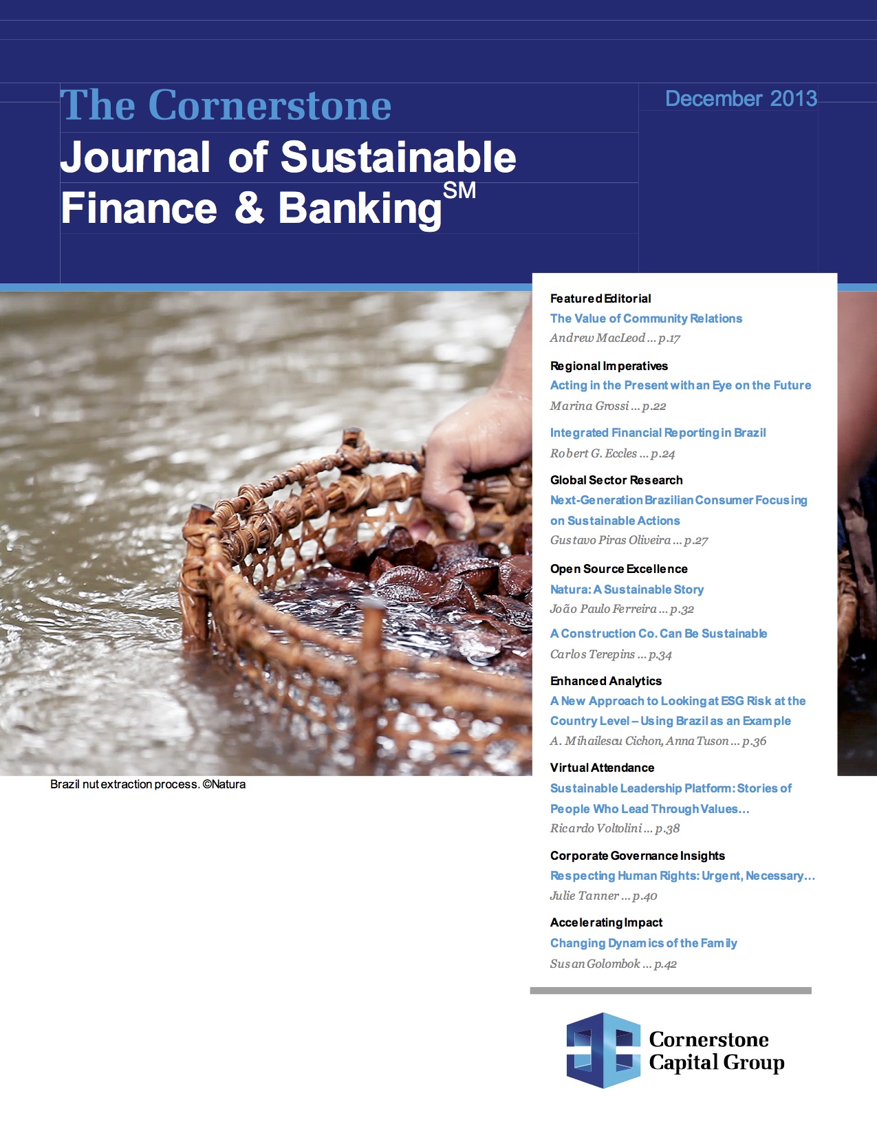 Defining Sustainable Finance