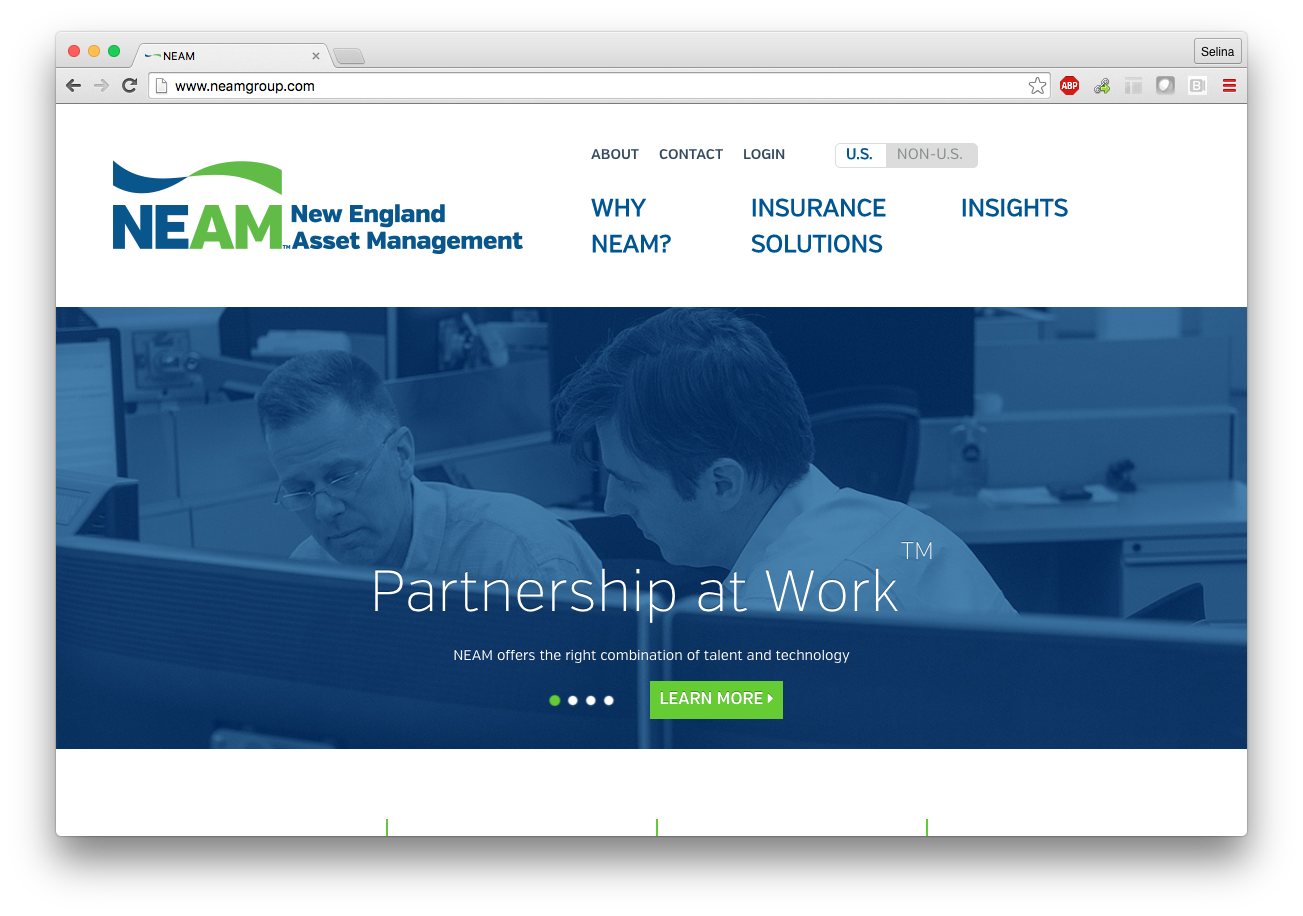 Two Websites, One Experience