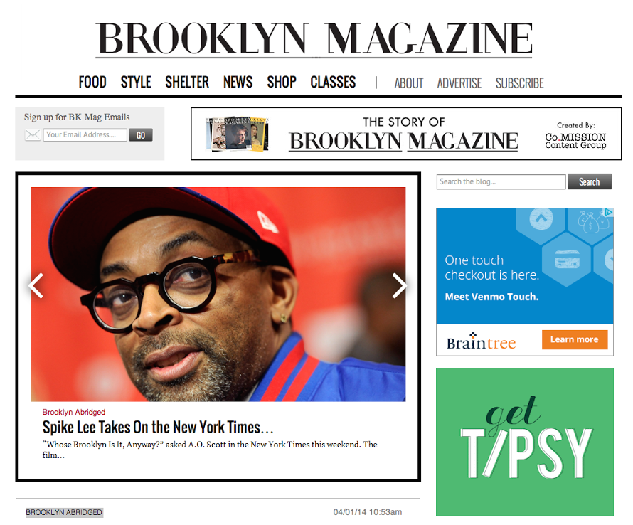 Brooklyn Gets a Taste of Tipsy